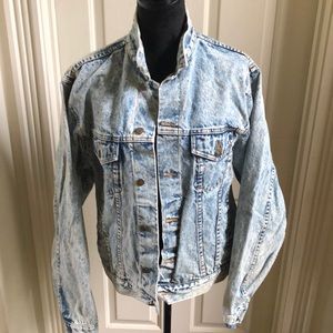Vintage 80’s Boss denim jean jacket men’s size L